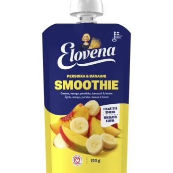 Elovena Mehut, Mehutiivisteet Ja Glögit^Smoothie 120 G Persikka & Banaani