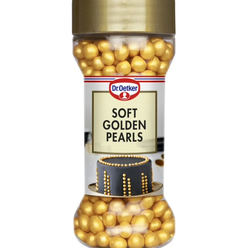 soft-golden-pearls-koristerae-EmBzHIyG-0.webp Dr Oetker Leivontamausteet Ja -ainekset^Soft Golden Pearls -koristerae 42 G