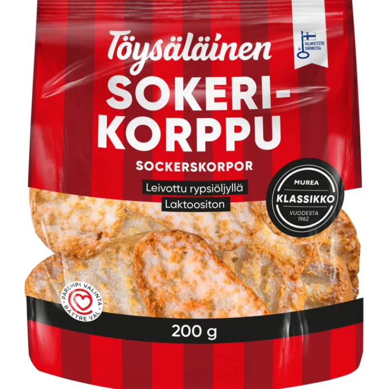sokerikorppu-tyslinen-200-g-NYlaRYhj-0.webp Töysäläinen Kuivaleivät Ja Korput^Sokerikorppu 200 G