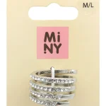 Miny Korut Ja Kellot^Sormus Hopeanvärinen