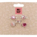 Miny Korut Ja Kellot^Sormussetti 5 Kpl