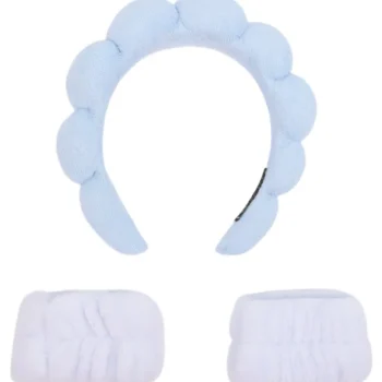 Miny Meikkaustarvikkeet^Spa-panta Ja Rannekkeet Vaaleansininen