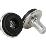 Pisla Pienrauta-Säätöruuvi Kalustejalkaan M10, 2 Kpl