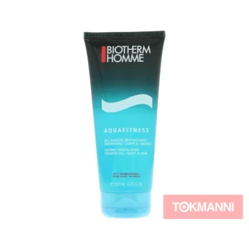 Biotherm Ihonhoito^Suihkugeeli, 200 Ml Homme Aquafitness Revitalizing Body And Hair