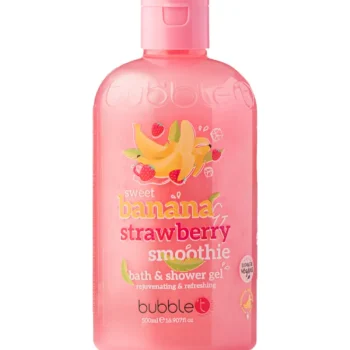 Bubble T Saippuat Ja Kylpyvaahdot^Suihkugeeli 500 Ml Mansikka & Banaani