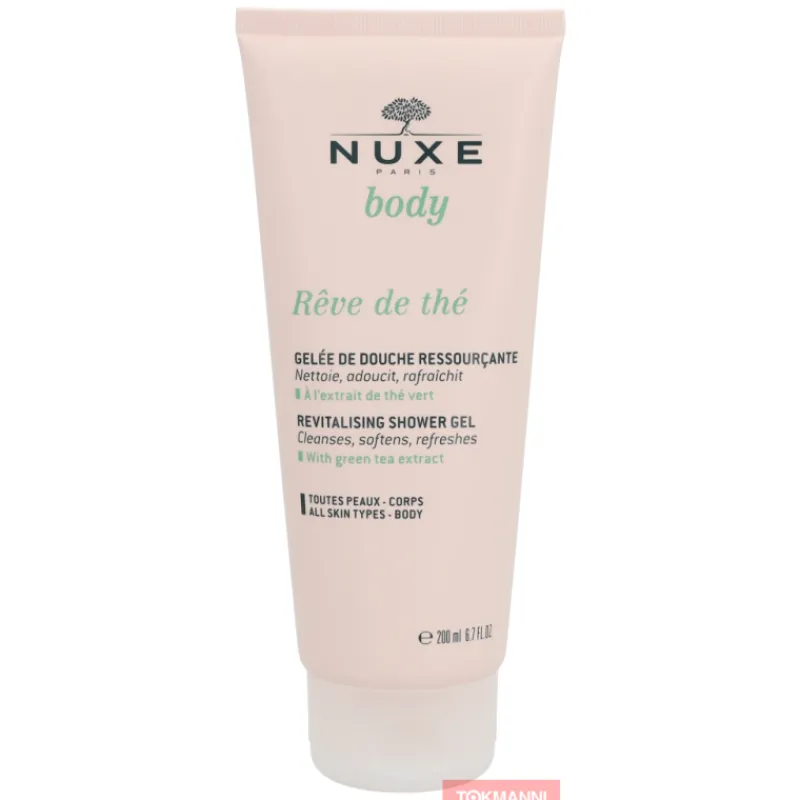 suihkugeeli-nuxe-200-ml-body-r-PmAAKDwH-0.webp Nuxe Ihonhoito^Suihkugeeli, 200 Ml Body Reve De The Revitalising
