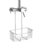 Wenko Ripustus-Suihkuhyllykkö Milo Kromi