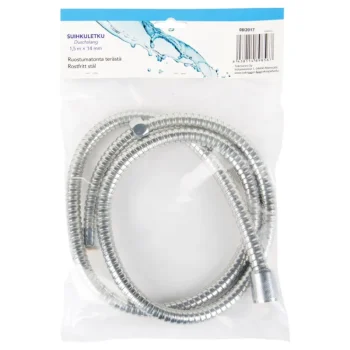 LVI-Suihkuletku 1,5 M, Ruostumatonta Terästä