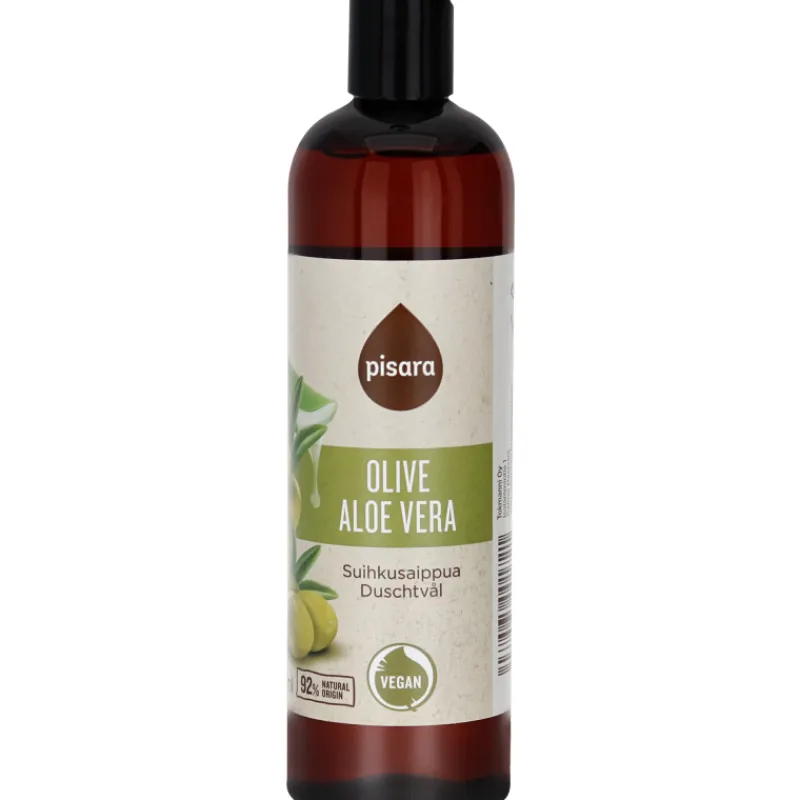 suihkusaippua-400ml-vegan-aloe-ocrxEjoS-0.webp Pisara Saippuat Ja Kylpyvaahdot^Suihkusaippua 400ml Vegan Aloe & Olive Oil