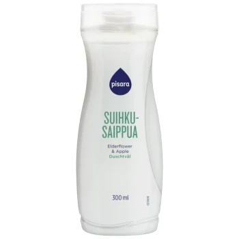 Pisara Saippuat Ja Kylpyvaahdot^Suihkusaippua 300 Ml Elderflower & Apple