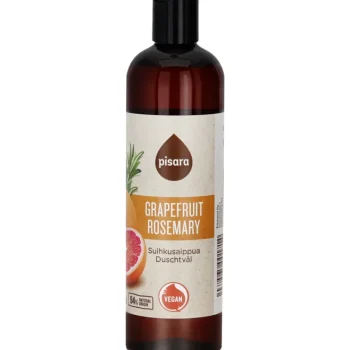 Pisara Saippuat Ja Kylpyvaahdot^Suihkusaippua 400 Ml Vegan Grapefruit & Rosemary Oil