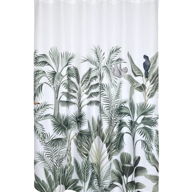 suihkuverho-kotikulta-180-x-20-NlMgFPwF-0.webp Kotikulta Kylpyhuone- Ja Saunatekstiilit-Suihkuverho 180 X 200 Cm Palmunlehvät