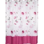 Kotikulta Kylpyhuone- Ja Saunatekstiilit-Suihkuverho 180 X 200 Cm Romanssi