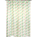 Kotikulta Kylpyhuone- Ja Saunatekstiilit-Suihkuverho 180 X 200 Cm Pastelli