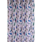 Nordic Tricot By Ivana Helsinki Kylpyhuone- Ja Saunatekstiilit-Suihkuverho Nordic Tricot 180 X 200 Cm Paratiisilinnut