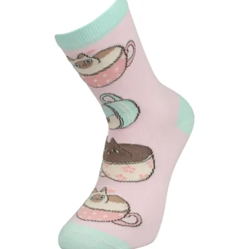 Miny Naisten Sukat Ja Sukkahousut^Sukat Kissat Teemukissa 35-38