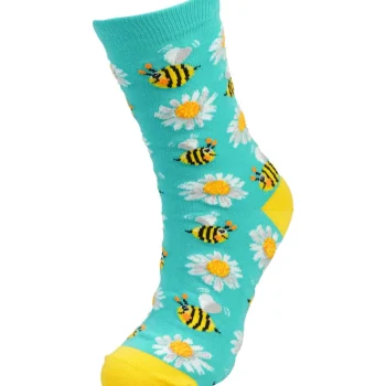 Miny Naisten Sukat Ja Sukkahousut-Sukat Kukkia & Mehiläisiä Naisten 39-42