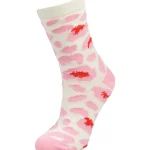 Miny Naisten Sukat Ja Sukkahousut-Sukat Leopardi Naisten 35-38 Vaaleanpunainen