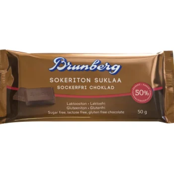 Brunberg Suklaat^Suklaa 50 G Sokeriton Ja Laktoositon