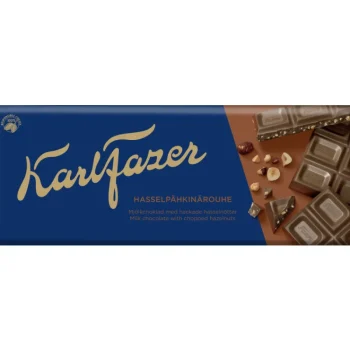 Karl Fazer Suklaat^Suklaalevy 180 G Hasselpähkinärouhe