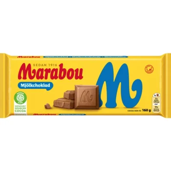 Marabou Suklaat^Suklaalevy 160 G Mjölkchoklad