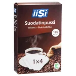 Iisi Suodatintarvikkeet^Suodatinpussi 4/100 Valkaistu