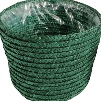 Kotikulta Sisäkukkaruukut-Suojaruukku 20 X 15 X 16 Cm Muovisisuksella Vihreä