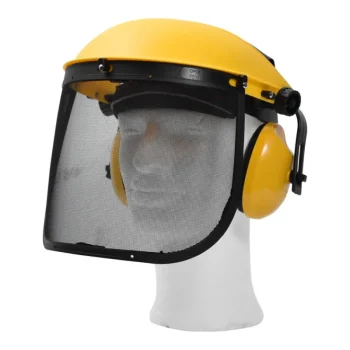 Finbullet Henkilösuojaimet-Suojavisiiri+kuulosuojaimet