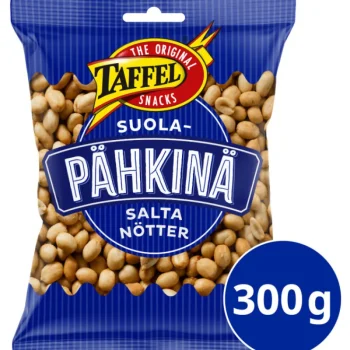 Taffel Pähkinät Ja Kuivatut Hedelmät^Suolapähkinä 300 G