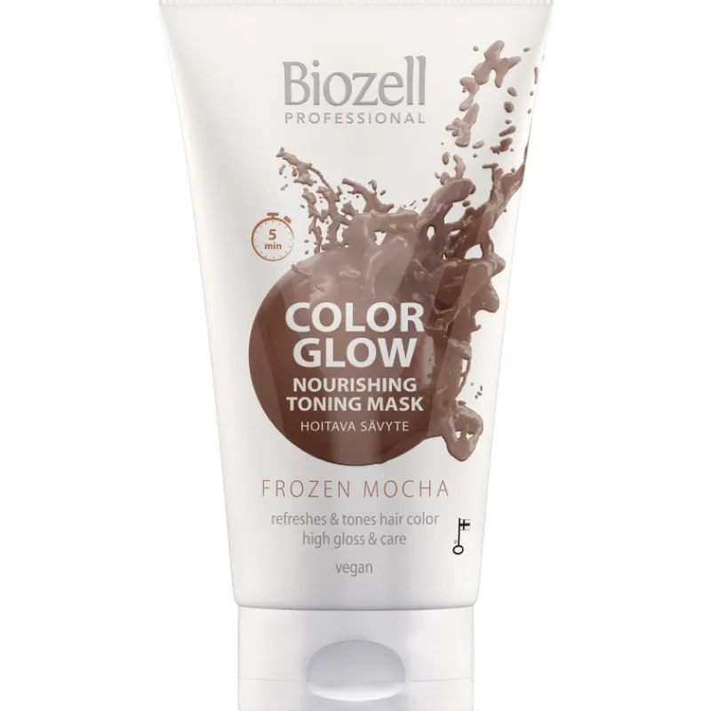 svytenaamio-biozell-150-ml-col-ePCvOLDE-0.webp Biozell Hiusvärit^Sävytenaamio 150 Ml Color Glow, Frozen Mocha