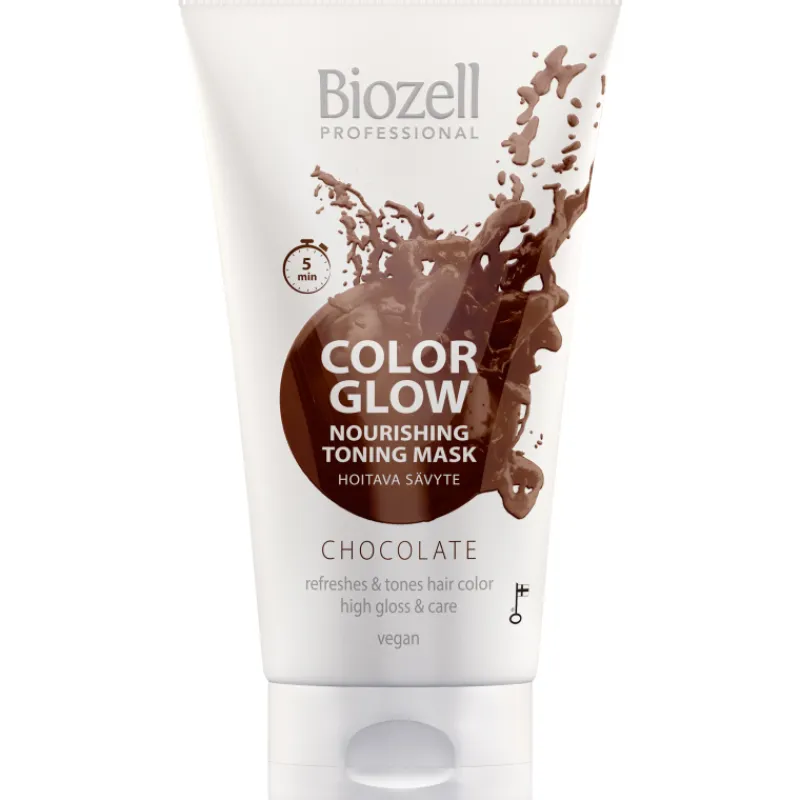 svytenaamio-biozell-150-ml-col-hTBDCwjv-0.webp Biozell Hiusvärit^Sävytenaamio 150 Ml Color Glow, Chocolate