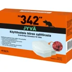 342 Hiiri- Ja Rotanmyrkyt-Syöttirasia , Jyväsyötti 2 Kpl, u00e0 50 G