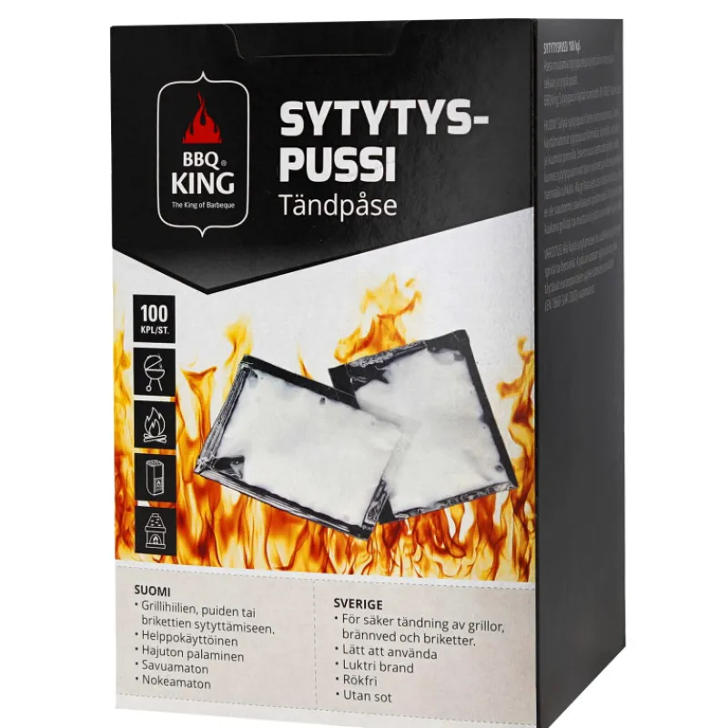 sytytyspussit-100-kpl-QDsWbgKc-0.webp Bbq King Grillihiilet Ja Sytytystarvikkeet-Sytytyspussit 100 Kpl