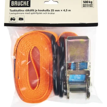 Brücke Kettingit, Köydet Ja Kuormansidonta-Taakkaliina 25 Mm X 4,5 M 500 Kg