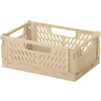 Miny Sisustuskorit-Taitettava Kori ECO L 30,5 X 19,7 X 12,5 Cm Beige
