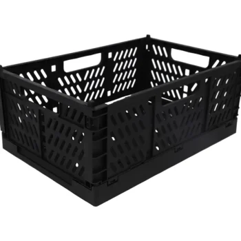 Miny Sisustuskorit-Taitettava Kori L 30,5 X 19,7 X 12,5 Cm Musta