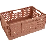 Miny Sisustuskorit-Taitettava Kori L Ruskea