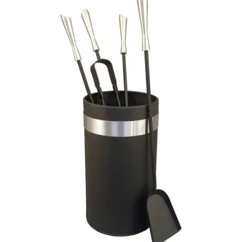 Pisla Kiuas- Ja Takkatarvikkeet-Takkavälinesarja HTT900 Musta