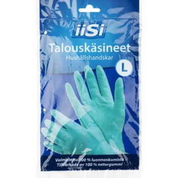 Iisi Siivousvälineet^Talouskäsine Koko L