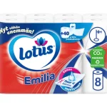 Lotus Emilia Talouspaperit^Talouspaperi 8 Rl Valkoinen
