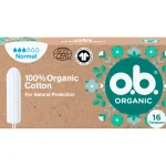 O.b. Intiimihygieniasuojat^Tamponi 16 Kpl Organic Normal