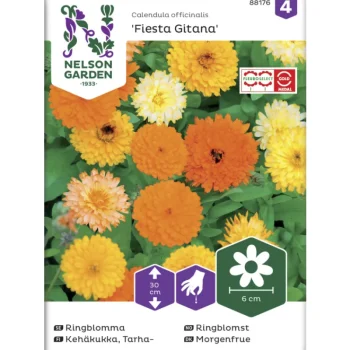 Nelson Garden Basic Kasvien Ja Nurmikonsiemenet-Tarhakehäkukka Siemen Fiesta Gitana