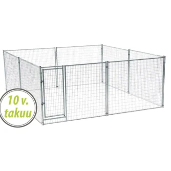 Jämpti Koiratarvikkeet^Tarhapaketti Pro MEDI Kuumasinkitty