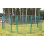 Jämpti Koiratarvikkeet^Tarhapaketti Pro MEDI Maalattu 1+7 Musta