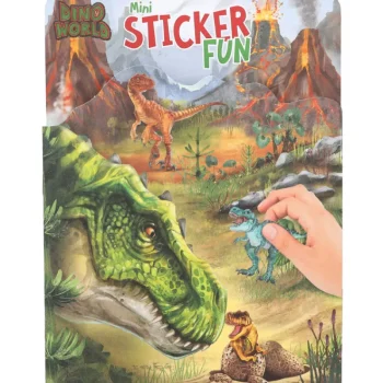 Lasten Kirjat^Tarrakirja Dino World Mini Sticker Fun