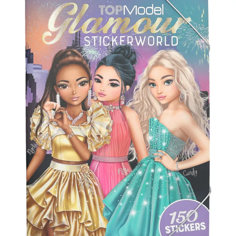 tarrakirja-topmodel-glamour-st-mxXiRavm-0.webp Topmodel Lasten Kirjat^Tarrakirja Glamour Stickerworld