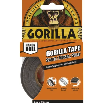 Gorilla Teipit-Taskurullateippi, 25 Mm X 9,14 M