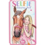 Lasten Kirjat^Taskuvärityskirja Miss Melody Selfie