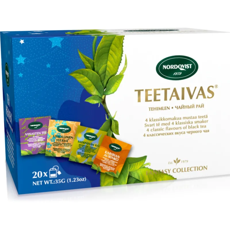 teetaivas-pussitee-20-kpl-emjvJfjk-0.webp Nordqvist Teet Ja Kaakaot^Teetaivas, Pussitee 20 Kpl