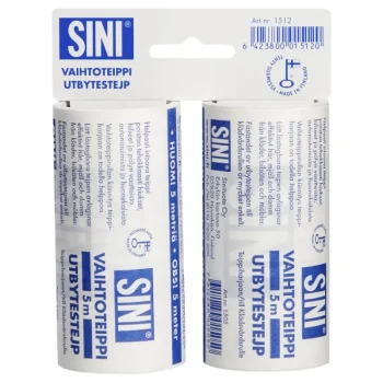 Sini Vaatehuolto Ja -säilytys^Teippiharjan Vaihtorulla 2 Kpl